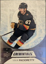 2021-22 Upper Deck Credentials #11 Max Pacioretty