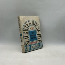 Vintage Slaughterhouse-Five Kurt Vonnegut Jr Delacorte HC DJ 1972 Ex Library
