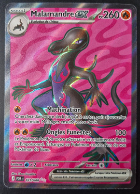    Pokemon Card Malamander EX 101/088 - ME03 POR Perfect Balance - FR - MINT