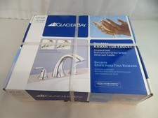 Glacier Bay 477427 Chrome Finish Builders Dual Pull Out Sprayer Tub Mount