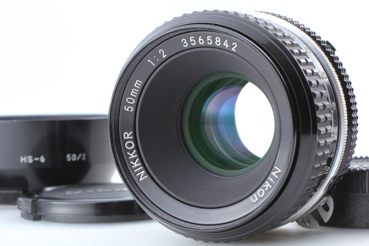 Nikon f/2 Camera Lenses 50mm Focal for sale - eBay