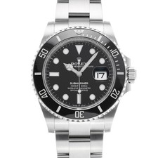 ROLEX Submariner date 126610LN black WATCH 711939