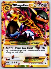 Carta Pokemon M Kangaskhan EX (Rara Segreta) Flashfire 109/106 HP