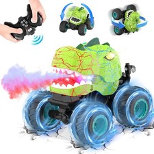 Monster Truck Toys - Remote Control Monster Truck with Spray  Light,...