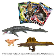 Takara Tomy Ania Jurassic World Renacimiento Mosasaurus DX Set Spinosaurus Figura 2025