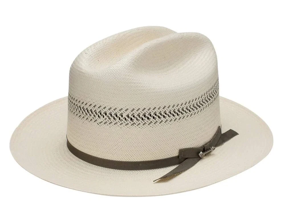 Stetson Open Road 1 Straw Hat Natural Shantung 10X