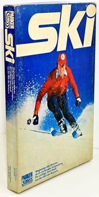 Klassisches Rennspiel SKI, Parker Brothers 1970 Terry Martin Rose Vintage Selten