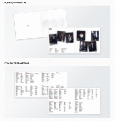 BTS [ARIRANG] 5th Album DELUXE VINYL 2 Ver SET/2LP+2Book+2Poster+