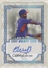 2020 Leaf Ultimate Draft Platinum Spectrum 9/50 Osleivis Basabe #BA-OB1 Auto 1u6