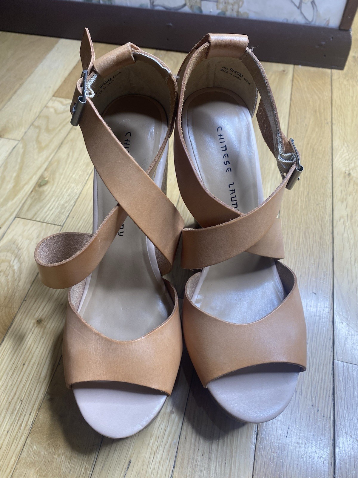 Chinese Laundry Size 9 Java Wedge Heel Sandal - image 1