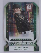 2013 Panini Elite Extra Edition Status Emerald Die-Cut 12/25 Mark Appel #101 2o2