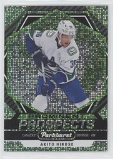 2023-24 Parkhurst Prominent Prospects Green Achievement /150 Akito Hirose 1cs1