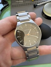 Bering Titanium Date Quartz Watch 39mm *NEW BATTERY*
