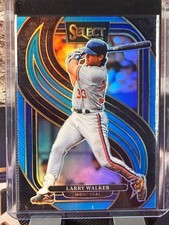 2025 Panini Select Larry Walker #182 Light Blue Prizm Premier Level /199