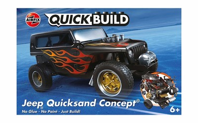 Airfix J6038 - QUICKBUILD Jeep 'Quicksand' Concept - Neu