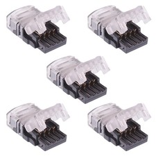 5 x Waterproof RGB LED Strip to Wire Connector