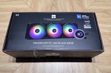 Thermalright Frozen Notte 360 Black ARGB Water Cooling CPU Cooler, 360 Black