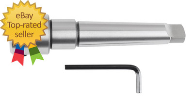 Accusize Annular Cutter Arbor MT3 to 3/4 in Weldon Shank | for Drill Press