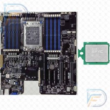 AMD EPYC 7F72 24C 48T 3.2GHz  ASUS KRPA-U16 SP3 Server Motherboard