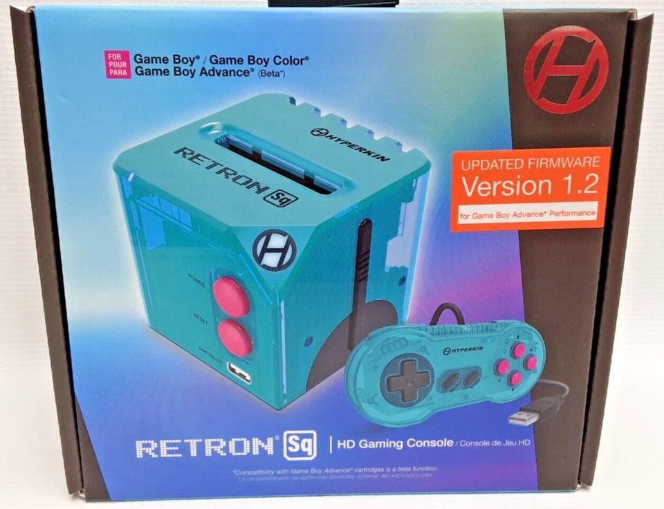 Hyperkin RetroN Sq: HD игровой консоли для Game Boy/цвет/ Game Boy Advance новый в коробке - Изображение 2 из 3