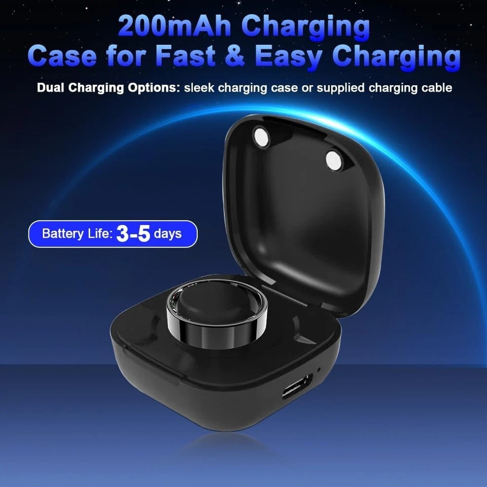 Rastreador de saúde anel inteligente à prova d'água - Controle por gestos Bluetooth, serve para todos - Imagem 4 de 4