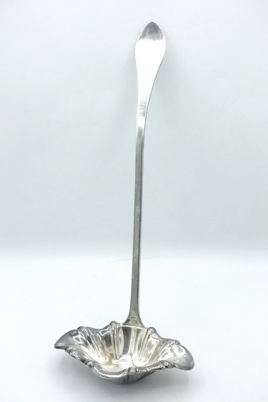Antique W&S Blackinton Silver-plated Double Spout Victorian Punch Ladle