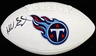 MIKE VRABEL SIGNED TENNESSEE TITANS LOGO FOOTBALL PSA/DNA
