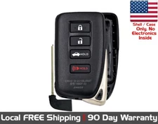 1x New Replacement Prox Key Fob Remote SHELL / CASE For Select Lexus Vehicles.