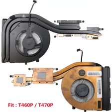 CPU Cooling Fan Cooler For Lenovo ThinkPad T460P T470P Laptop 01AW389 01AW390