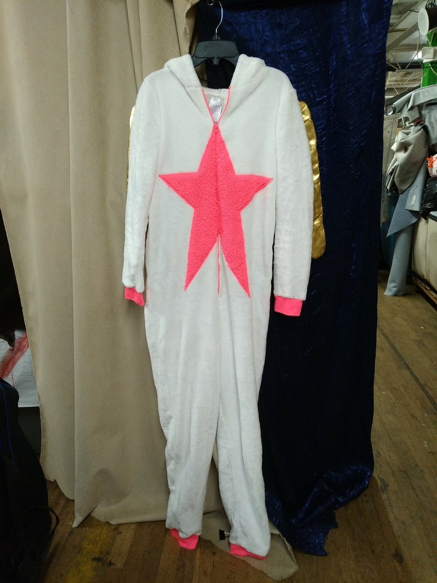 Secret Treasures Unicorn One Piece Pajama Medium Union Suit Womens Wings