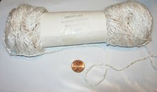 WHITE IVORY AMBER BROWN ACRYLIC COTTON KNITTING CROCHET DESIGNER YARN CRAFTS 57G