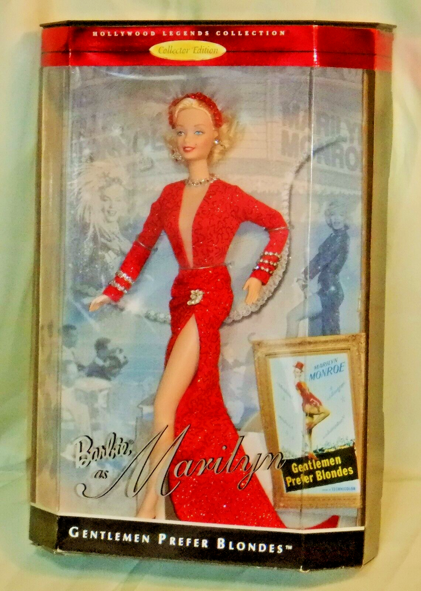 Barbie as Marilyn Hollywood Legends Collectors Edition Gentlemen