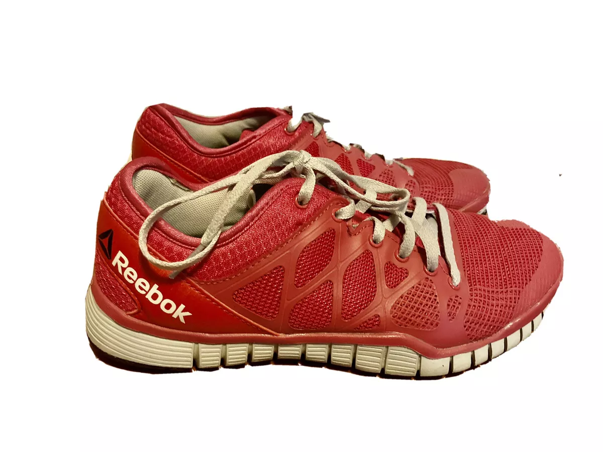 Women s Reebok Crossfit Z rated Nanoweb Athletic Pink Size 7.5