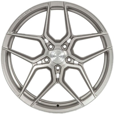 20” ROHANA RFX11 BRUSHED TITANIUM CONCAVE WHEELS FOR 350Z 370Z