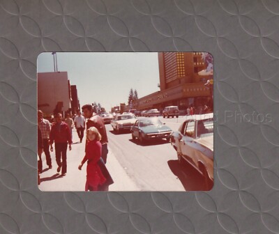 Vintage Found Photograph 1970's street scene C1470