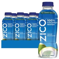 Zico 100% Coconut Water NO added Sugar Refreshingly Delicious Hydration with ...