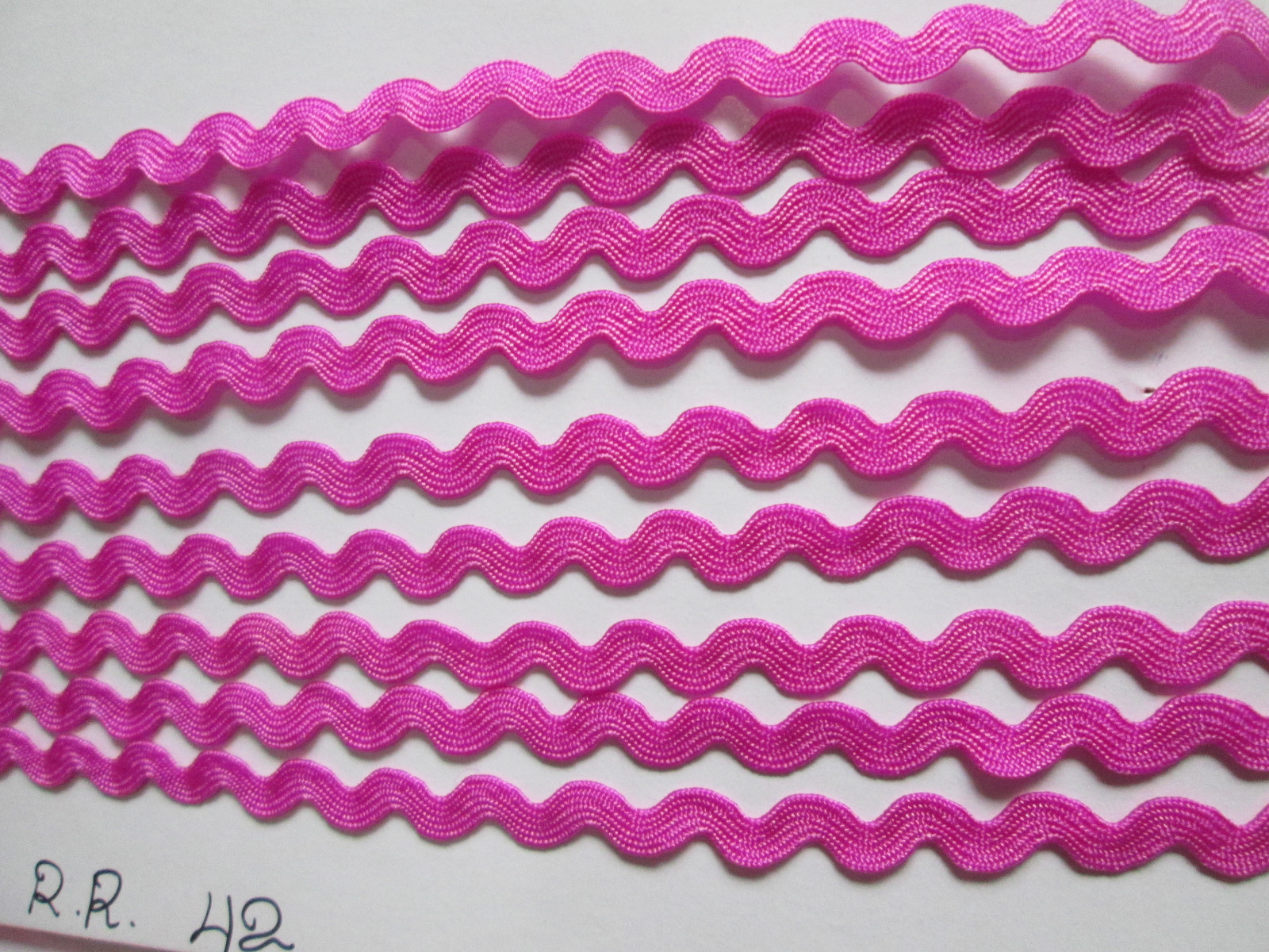 13 METER Zick zack zic zac Border Lace Elegante Magenta 5mm RR 007 ...