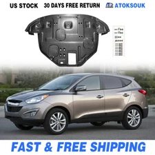 Thick Engine Splash Shield For Hyundai Tucson 2010-2015 Front Engine Guard Hard