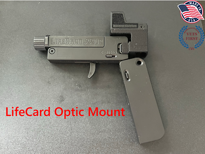 #ad LifeCard Optic Mount *LIFECARD NOT FOR SALE* *OPTIC NOT INCLUDED* $16.99