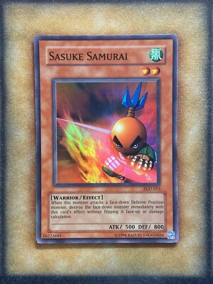 Yugioh Sasuke Samurai PGD-015 Super Rare NM
