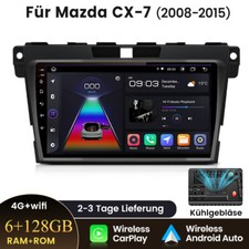 9" Android14 Head Unit Carplay GPS Sat Nav BT Radio DAB für MAZDA CX-7 2008-2015