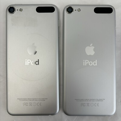 Lot of 2 Apple iPod Touch 6th Generation Silver 16GB - For