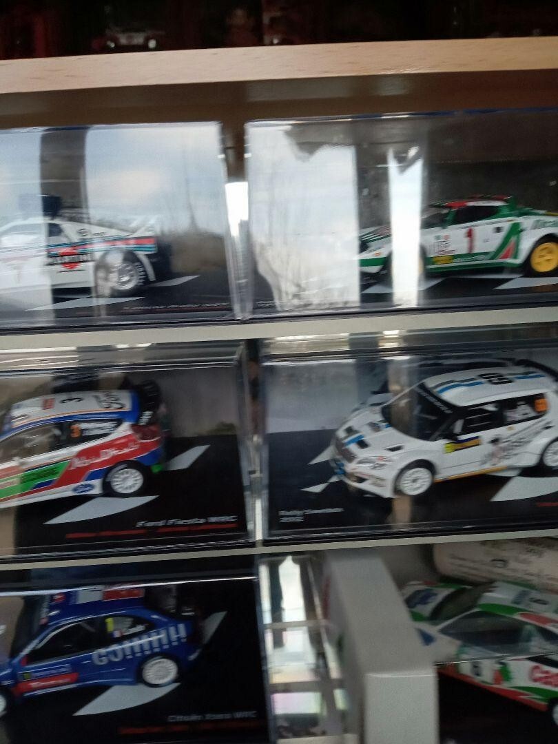 1/43ラリーカー　7台セット 1/43 Rally Car Diecast minicar set of 7 lancia toyota F/S