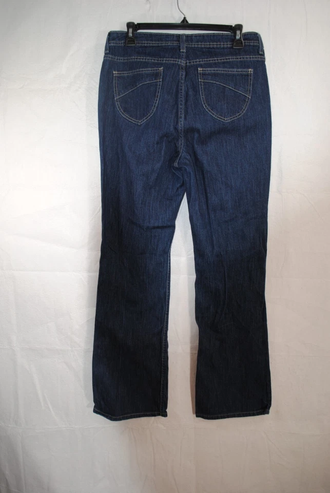 Kikit Jeans Bootcut Leg Denim Women's 10 Blue Studded Jeans - Image 2 of 3