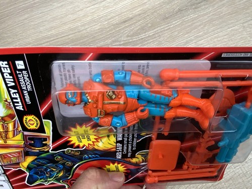 PROTOTYPE Paint Sample - GI Joe ALLEY VIPER W/ Stripes 1993 MOC Hasbro NEW RARE - Picture 12 of 12