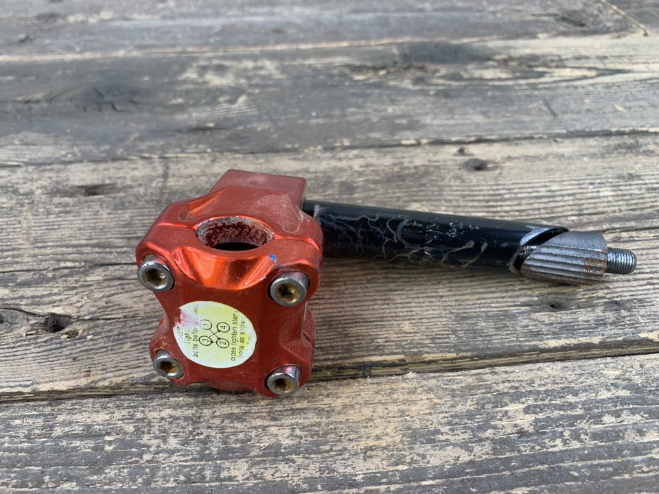 Orange Quill Stem BMX Freestyle  Foto 2 de 4