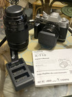 Fuji Lot! X-T10 16mp, 2 Fuji Lenses, 2 Aftermarket Lenses, Grip, 4 Bat, Bag,Xt10