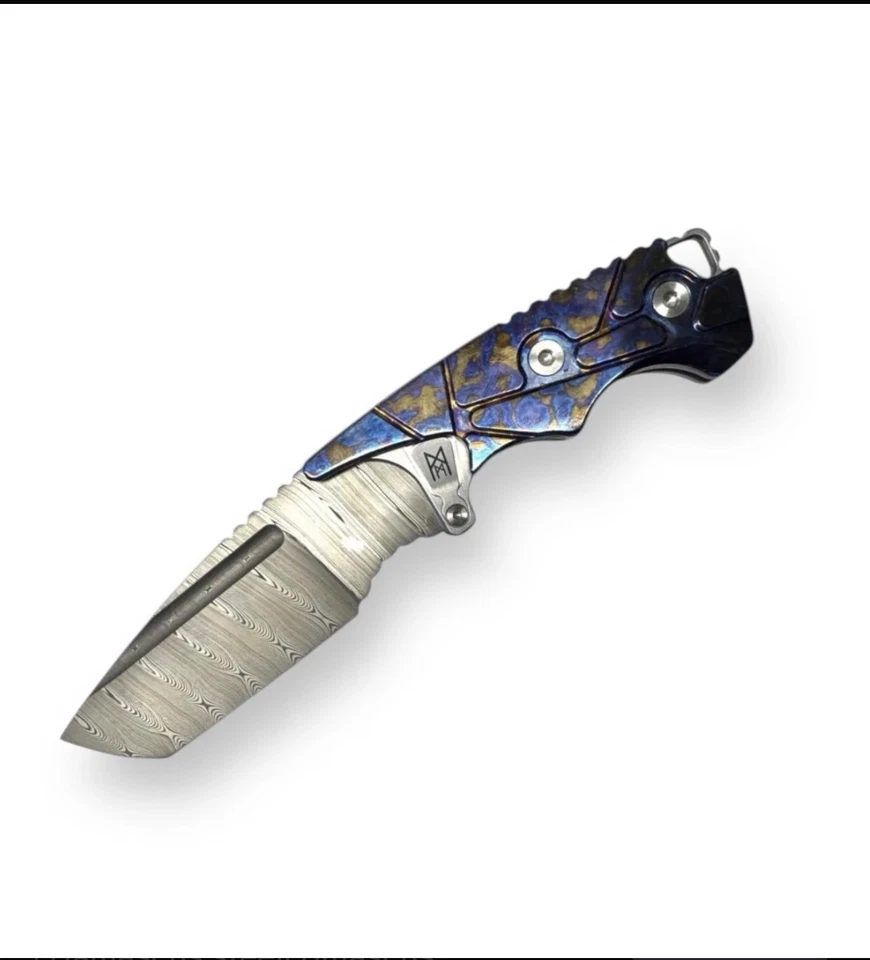 Midgards Messer, NANO VALHALLA, Damast/Timascus – Limitierte Auflage 30 Stück - Bild 1 von 1