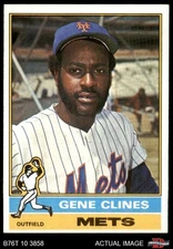1976 Topps #417 Gene Clines Mets 6 - EX/MT