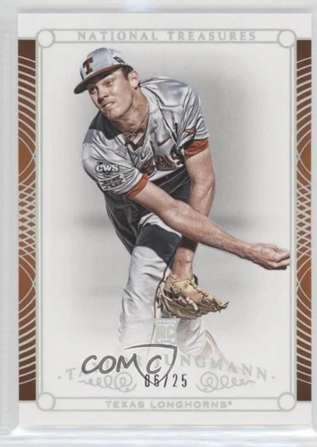 2015 National Treasures College Century Silver /25 Taylor Jungmann Rookie RC